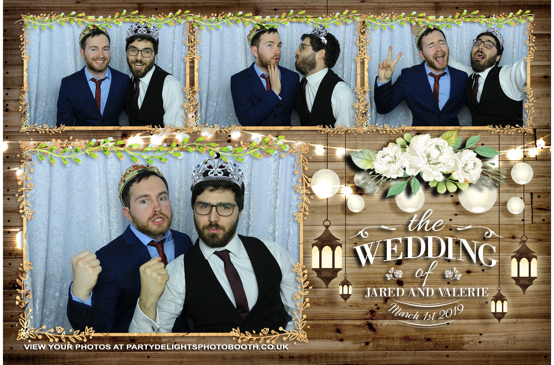 Jared and Valerie’s Wedding - Prints | View more photos from the event at gallery.partydelightsphotobooth.co.uk/u/PartyDelightsPhotoBooth/Jared-and-Valerie’s-Wedding-Prints